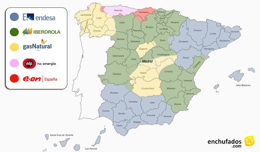 Distribuidoras en Espa&ntilde;a